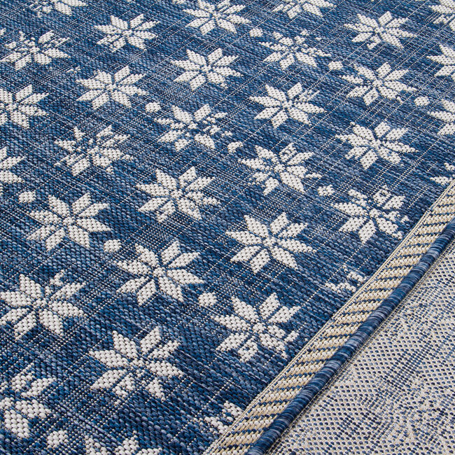 Dutch Living ABC Vloerkleed  Marine 3 Blue 160x230cm