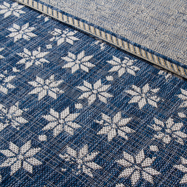 Dutch Living ABC Vloerkleed  Marine 3 Blue 160x230cm