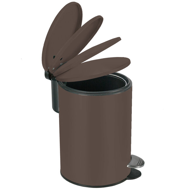 Kleine Wolke Afvalemmer Silence bruin 3 ltr
