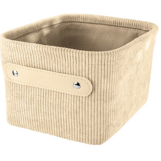 Kleine Wolke Opbergmand Bedford beige S