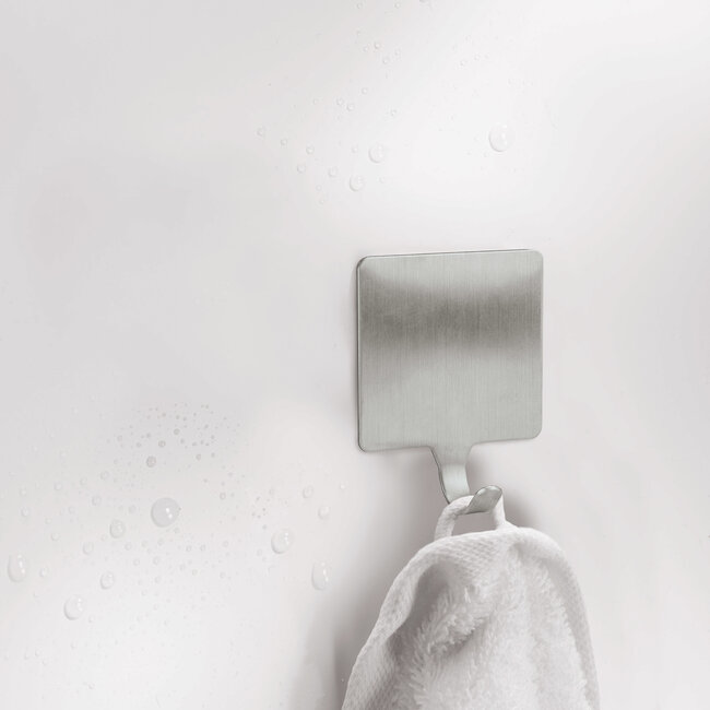 Kleine Wolke Basic Hooks Quadratic chroom 2 st