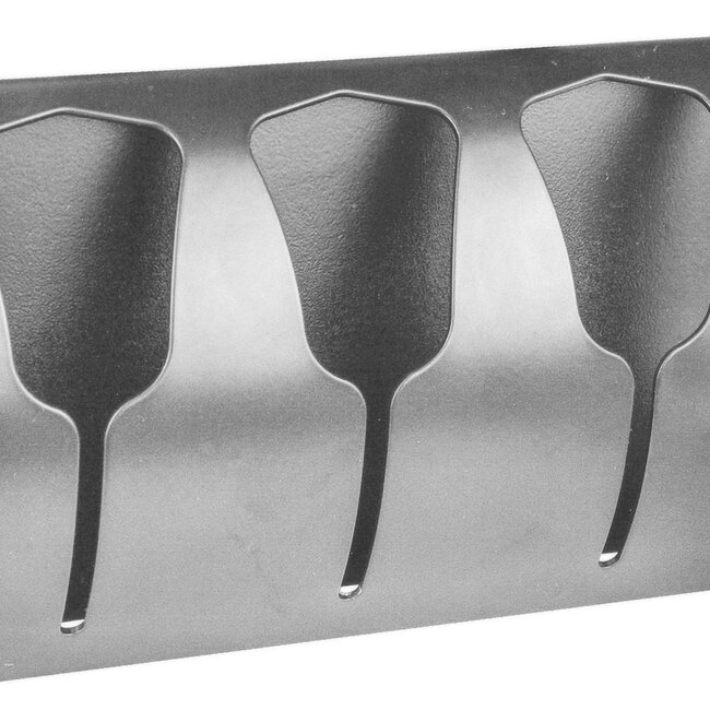 Kleine Wolke Triple Tulip Hooks chroom