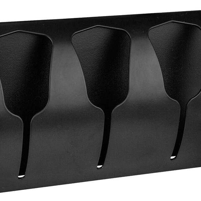 Kleine Wolke Triple Tulip Hooks zwart