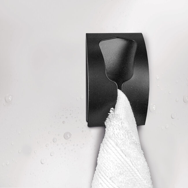 Kleine Wolke Tulip Hooks zwart