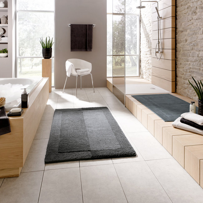 Kleine Wolke Badmat Havanna Leigrijs