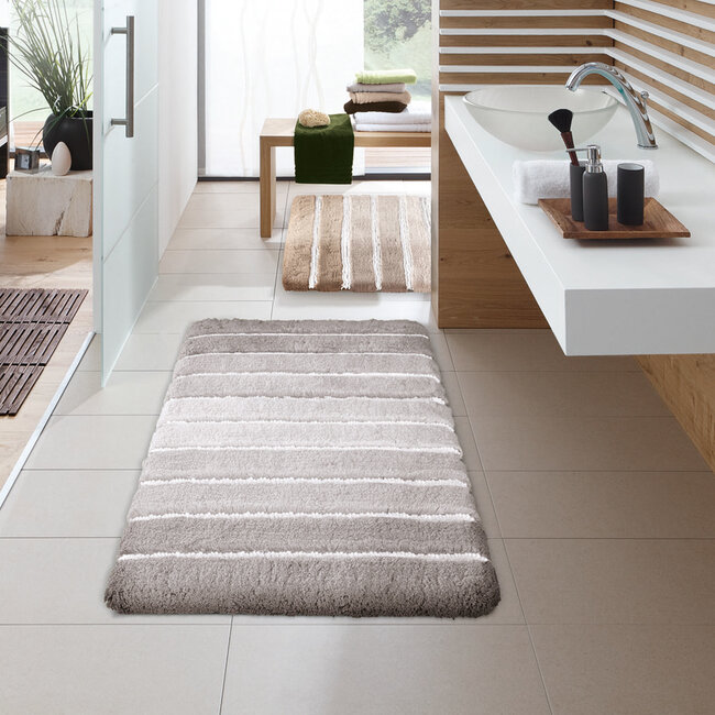 Kleine Wolke Badmat Phoenix Zilvergrijs