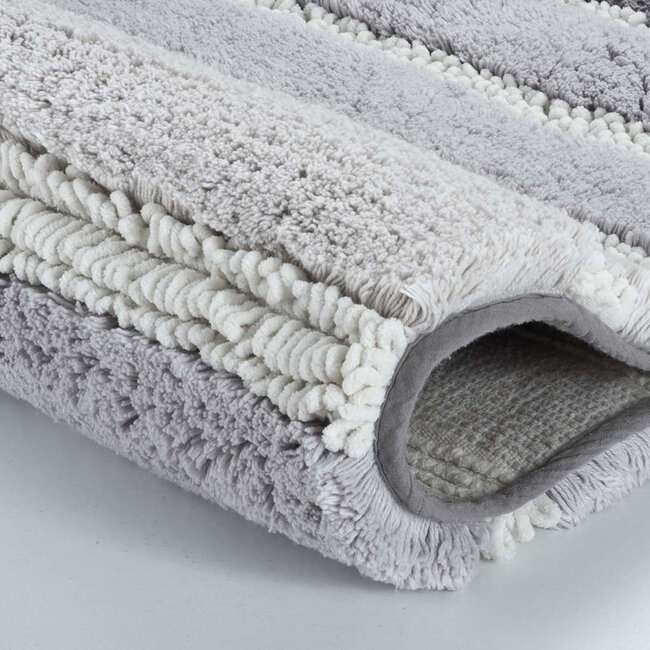 Kleine Wolke Badmat Phoenix Zilvergrijs