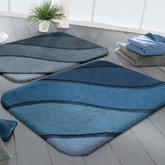 Kleine Wolke Badmat Serenade Blauw