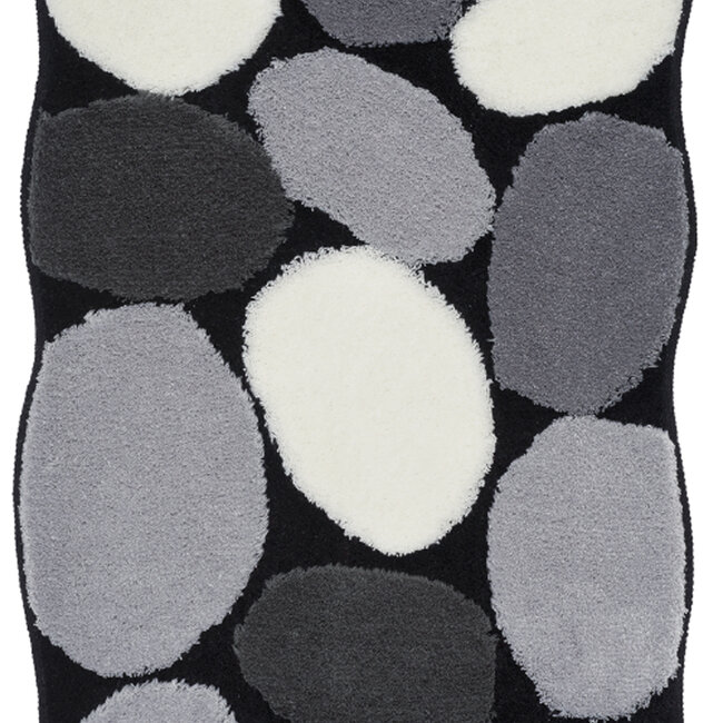 Kleine Wolke Badmat Stone Zwart