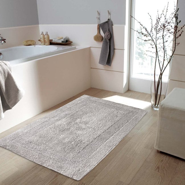 Kleine Wolke Badmat Arizona Zilvergrijs