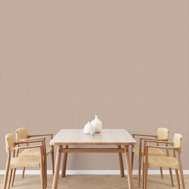 Dutch Wallcoverings Duch Wallcoverings - Grace Tweed plain burnt orange - vliesbehang - 10m x 53cm - GR322605