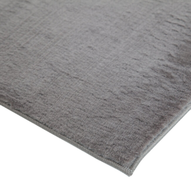 Dutch Lifestyle New Touch Donkergrijs - Polyester - Vloerkleed - Grijs