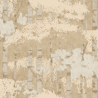 Dutch Wallcoverings Dutch Wallcoverings - Ciara- Efferia beige/goud - A62702