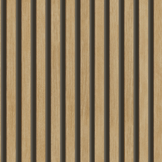 Dutch Wallcoverings Dutch Wallcoverings - Ciara- Hermes stripes bruin - vliesbehang - 10m x 53cm - A63602