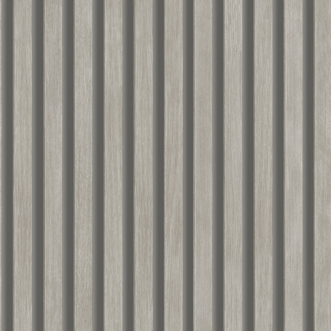 Dutch Wallcoverings Dutch Wallcoverings - Ciara- Hermes stripes beige - vliesbehang - 10m x 53cm - A63603