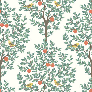 Dutch Wallcoverings Zelfklevend behang - NextWall Peel & Stick Fruit Tree Juniper - NW48104