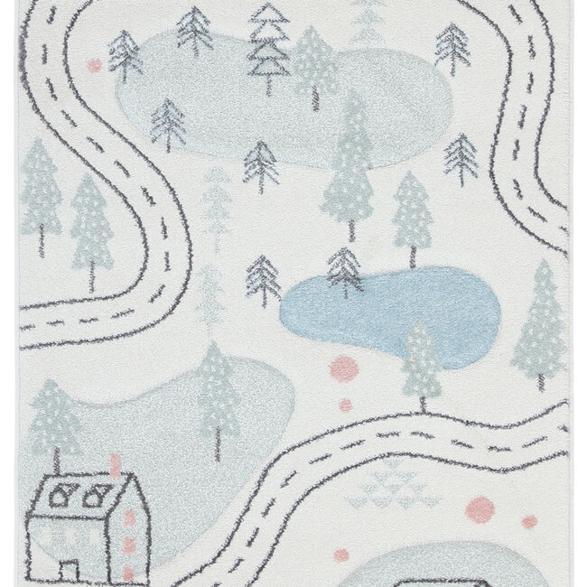 Dutch Living ABC Vloerkleed Fantasia Nordic 9 100x150cm