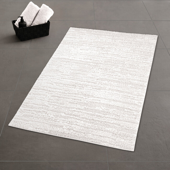 Kleine Wolke Badmat Glow White (wit), 70x120 cm