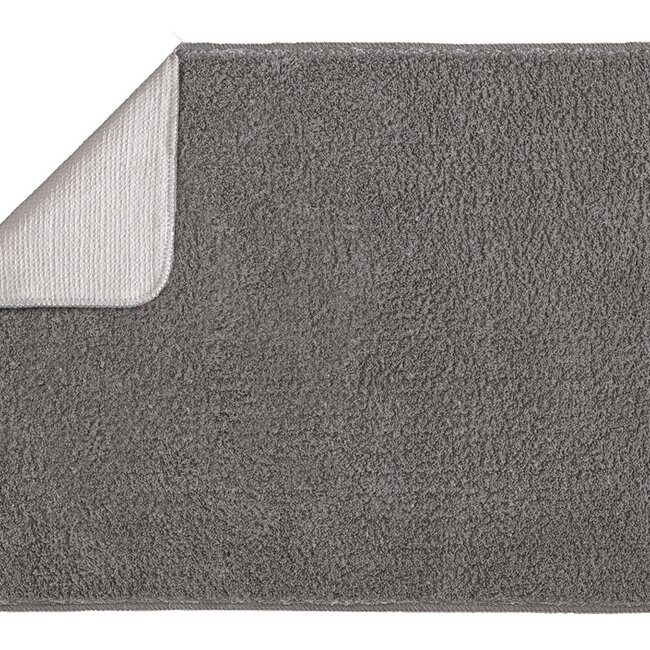 Kleine Wolke Badmat Marco Anthracite (grijs), 50x 60 cm