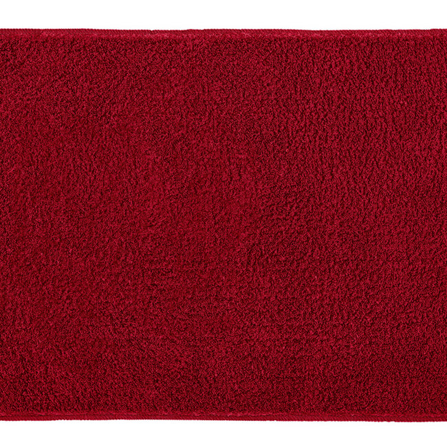 Kleine Wolke Badmat Marco Red (rood), 60x 90 cm