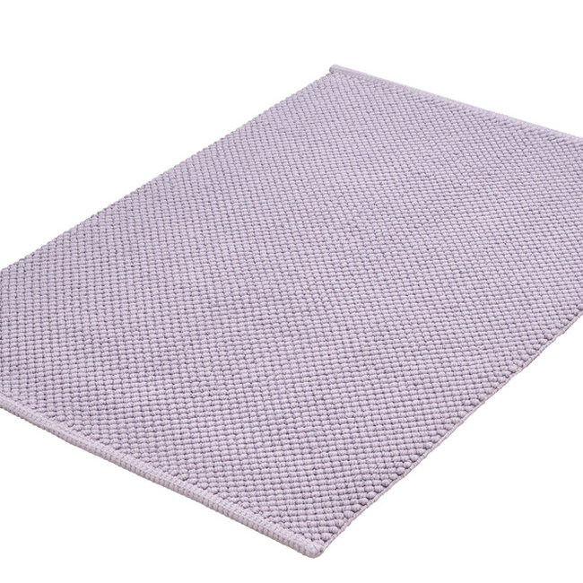 Kleine Wolke Badmat Punto Lavender (paars), 60x 90 cm