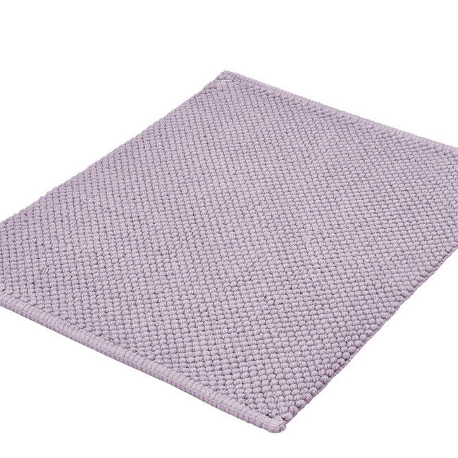 Kleine Wolke Badmat Punto Lavender (paars), 50x 60 cm