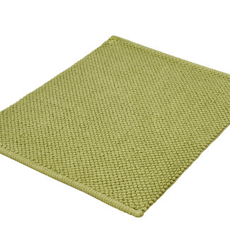 Kleine Wolke Badmat Punto Dill (groen), 50x 60 cm