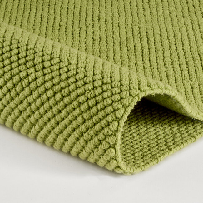 Kleine Wolke Badmat Punto Dill (groen), 70x120 cm