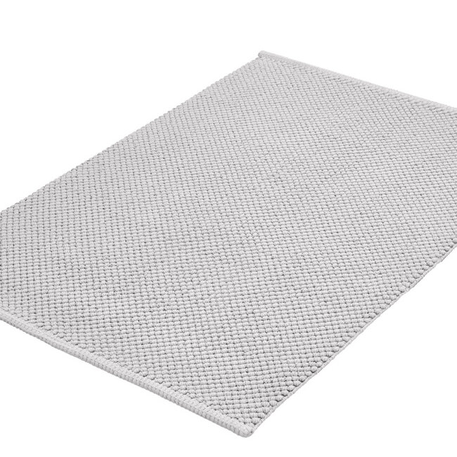 Kleine Wolke Badmat Punto Oyster (grijs), 60x 90 cm