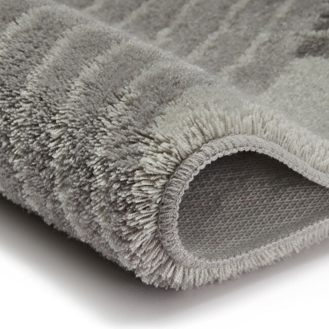 Kleine Wolke Badmat Cross Anthracite (grijs), 70x120 cm