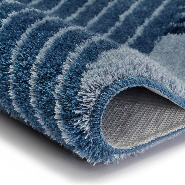 Kleine Wolke Badmat Cross Mare (blauw), 60x100 cm