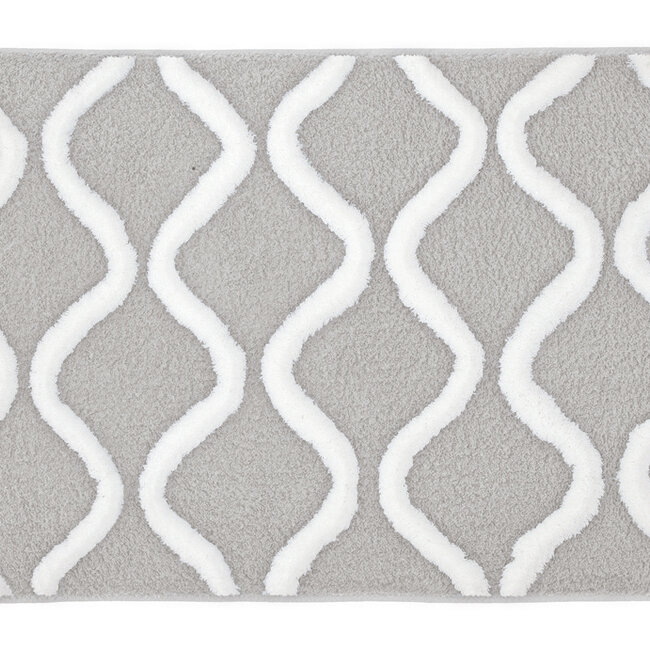 Kleine Wolke Badmat Piana Oyster (grijs), 60x 90 cm