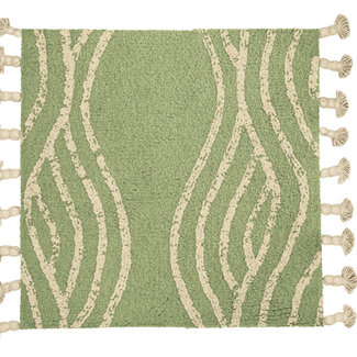 Kleine Wolke Badmat Vaga Dill (groen), 55x 65 cm