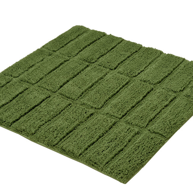 Kleine Wolke Badmat Tiles Forest (groen), 60x 60 cm