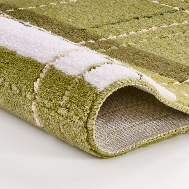 Kleine Wolke Badmat Kara Dill (groen), 60x 90 cm