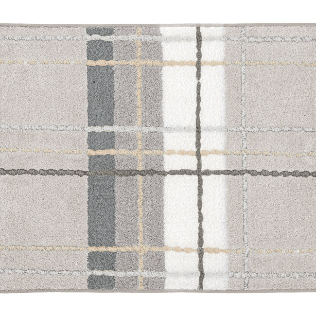 Kleine Wolke Badmat Kara Oyster (grijs), 70x120 cm