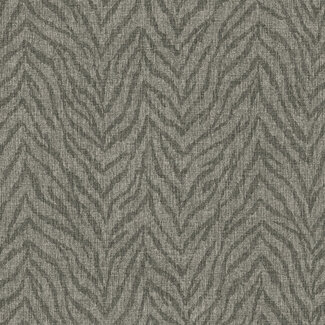 Dutch Wallcoverings Dutch Wallcoverings - Attitude- Zebra antraciet - A66703