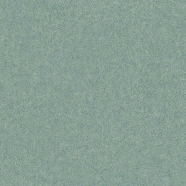 Dutch Wallcoverings Dutch Wallcoverings - Attitude- uni Santiago groen - Vliesbehang - 10m x 53cm - A67005