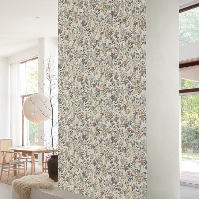 Dutch Wallcoverings Dutch Wallcoverings - Arcadia- Agnala beige - Vliesbehang - 10m x 53cm - A70901