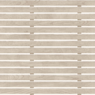 Dutch Wallcoverings Dutch Wallcoverings - Artifice- planken beige/wit 106cm - M806-87D