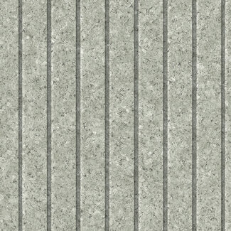 Dutch Wallcoverings Vliesbehang - Brut- streep/kurk groen - M753-04