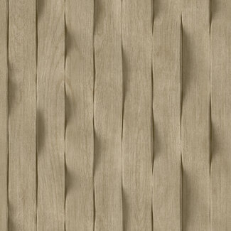 Dutch Wallcoverings Vliesbehang - Brut- planken lichtbruin - M756-08