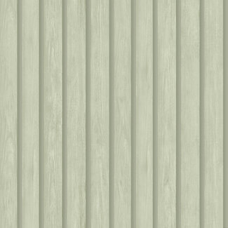 Dutch Wallcoverings Papierbehang - Dream Catcher- Woodslat Green - 13300