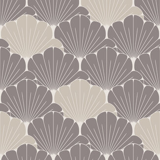 Dutch Wallcoverings Dutch Wallcoverings - Elegance- bladeren beige - M640-19