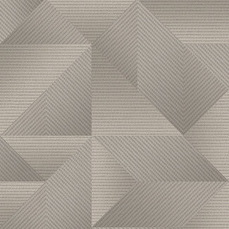 Dutch Wallcoverings Dutch Wallcoverings - Exclusive Threads Geometric Taupe - TP422975