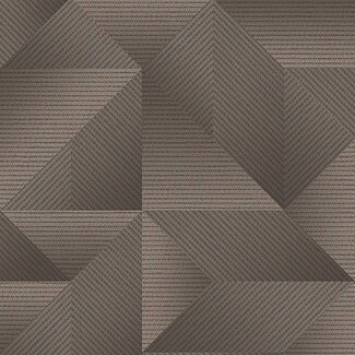 Dutch Wallcoverings Dutch Wallcoverings - Exclusive Threads Geometric Charcoa - TP422978