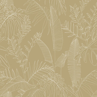 Dutch Wallcoverings Vliesbehang - Omura- Galapalos beige - A69302
