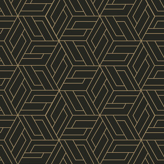 Dutch Wallcoverings Dutch Wallcoverings - Omura- Cobra zwart - A67302