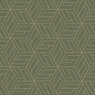 Dutch Wallcoverings Dutch Wallcoverings - Omura- Cobra groen - A67303