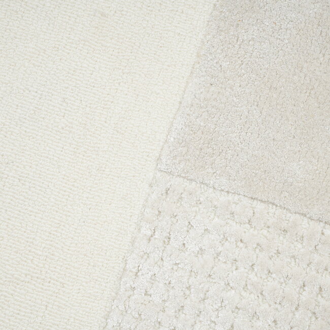 Dutch Lifestyle Atlas - Wol/Viscose - Vloerkleed - Beige